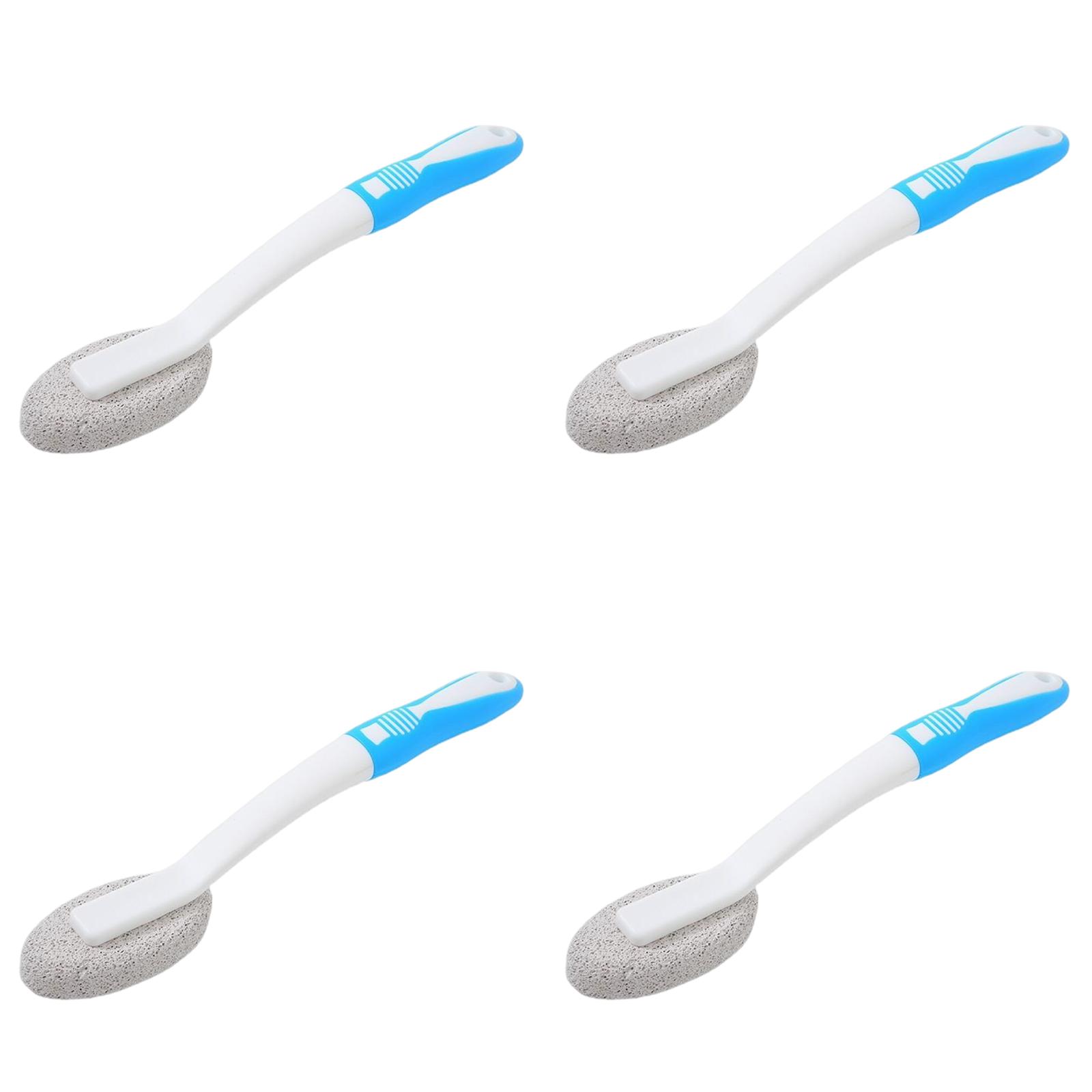Foot Brush Pumice Scrub Exfoliating Cleaner Long Handle Dead Skin Cutin
