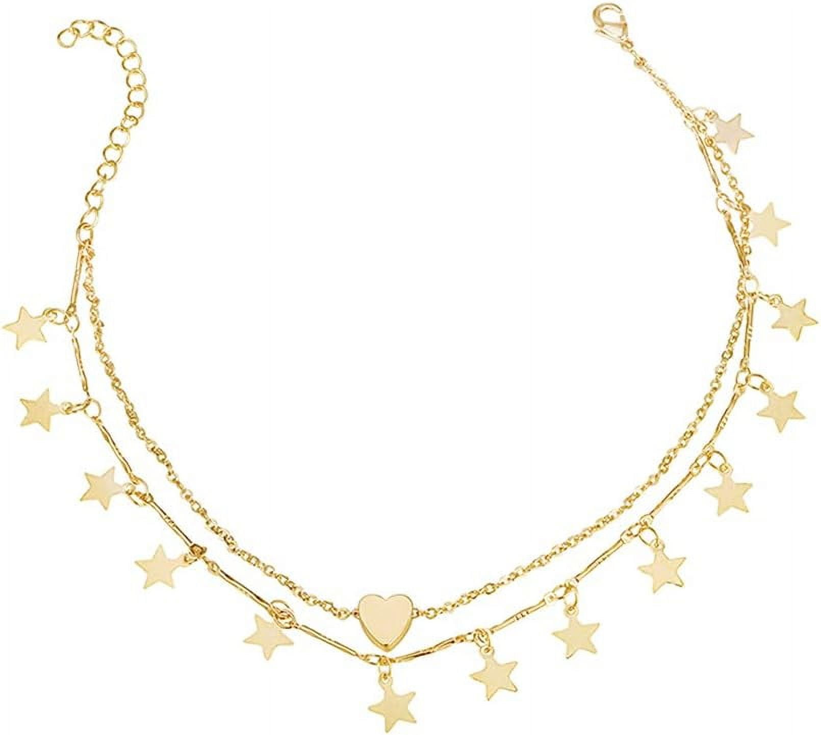 Foot Chain Boho Beach Jewelry Layer Anklet For Women Adjustable Anklet[o5868]