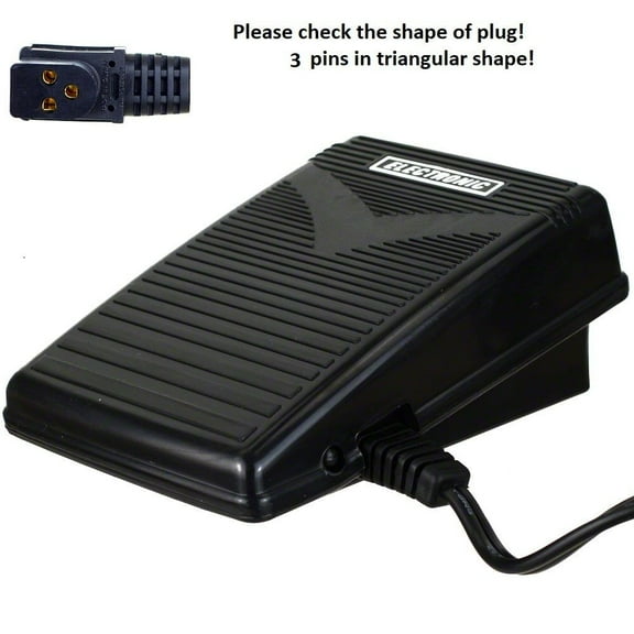 Foot Control Pedal For Singer 9500, 9502, 9505, 9518, 9600, 9602, 9605, 9606, 9608, 9806, 9808, 9810