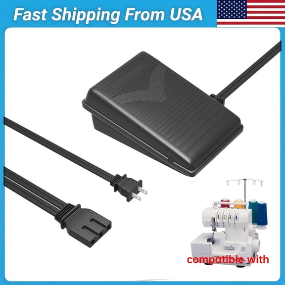 Foot Control Pedal Power Compatible with Simplicity Sewing SL390 SL4300 SL4350D SL4360D