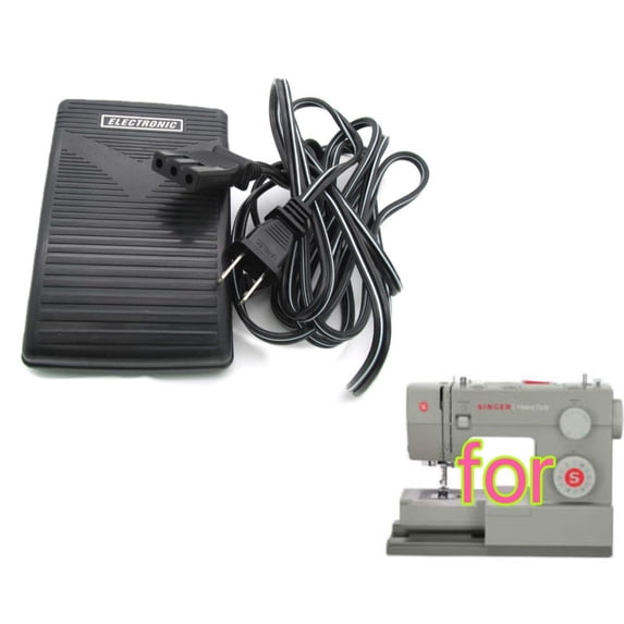 Foot Control Pedal Power Compatible with Singer Sewing 5122 5123 5124 5127 5532 UltraLock 4D