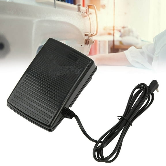 Foot Control Pedal,Sewing Machine Foot Pedal,Sewing Machine Foot Control Pedal Plastic Material Sewing Machine Foot Controller For Singer Sc220 6160 6180 5400 Xl400