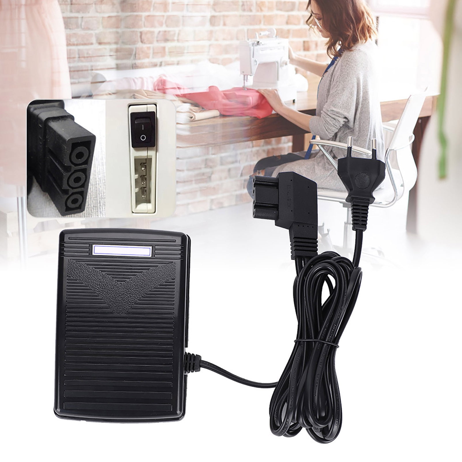 Foot Control Pedal,Sewing Machine Foot Pedal Sewing Machine Foot Controller Sewing Machine Foot