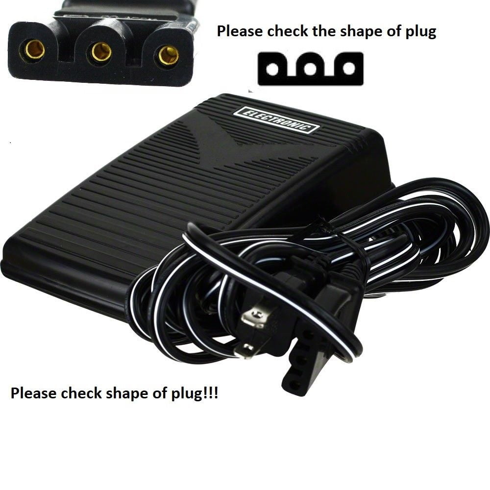 Singer Foot Pedal Control, Power Cord, Euro Pro Serger Singer Foot Pedal Control, Power Cord, Euro Pro Serger
