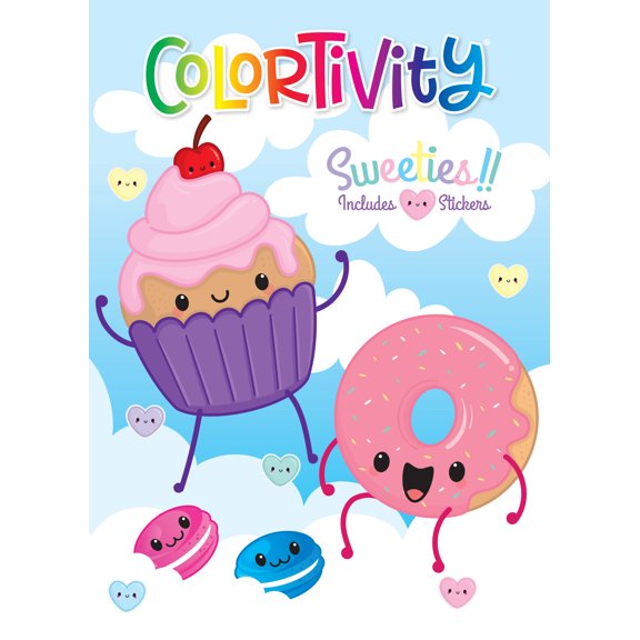 Foot Cute Sweeties Sticker Book