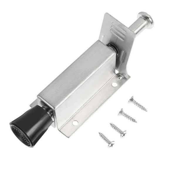 Foot Door Lock Decor Outdoor Portable Filter Wall Glowing Decoration Office Silver