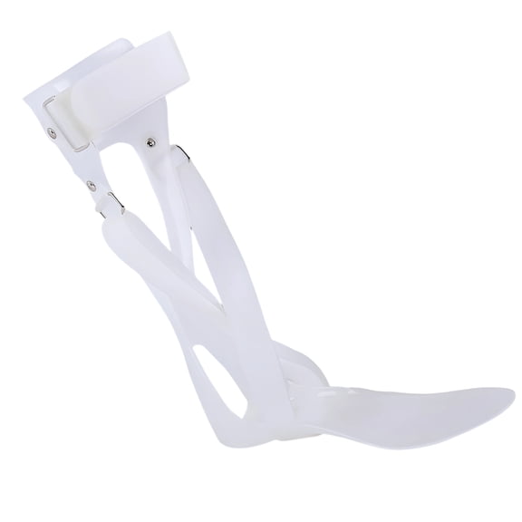 Foot Drop Brace AFO, Ankle Foot Orthosis, Half-Sole Drop Foot Support, Foot Splint for Drop Foot Correction, Ankle Joint Stabilization, Prevents Inversion/Eversion, Shoe Insert, Right Foot, L Size