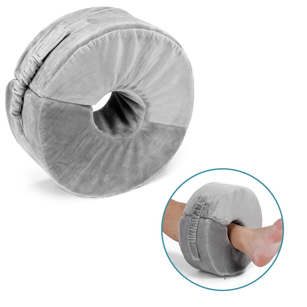 Foot Elevation Pillow Ankle Protector Heel for Pressure Sores Ulcer Cushion Foot Pillow Protectors Ankle for Bed Sore Feet Sleeping Pillow Elevated Foot Support Wedge Leg Elevator (Large, 1 PCS)