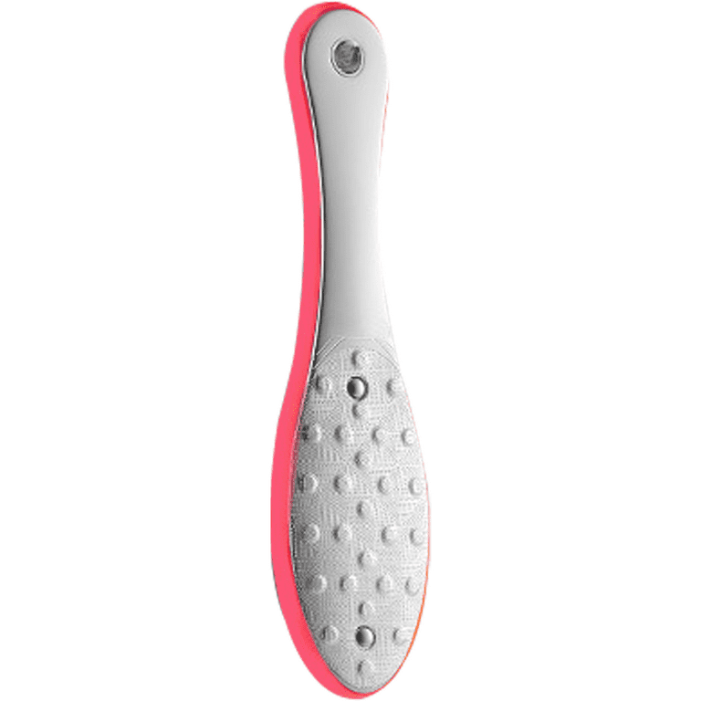 Foot File Callus Remover, Stainless Steel Foot Scrubber, Double