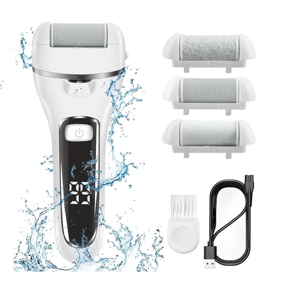 Foot File Callus Remover for Feet, Adjustable Speed Foot Sander Foot Grinder, Waterproof Foot File for Dead Hard Cracked Dry Skin