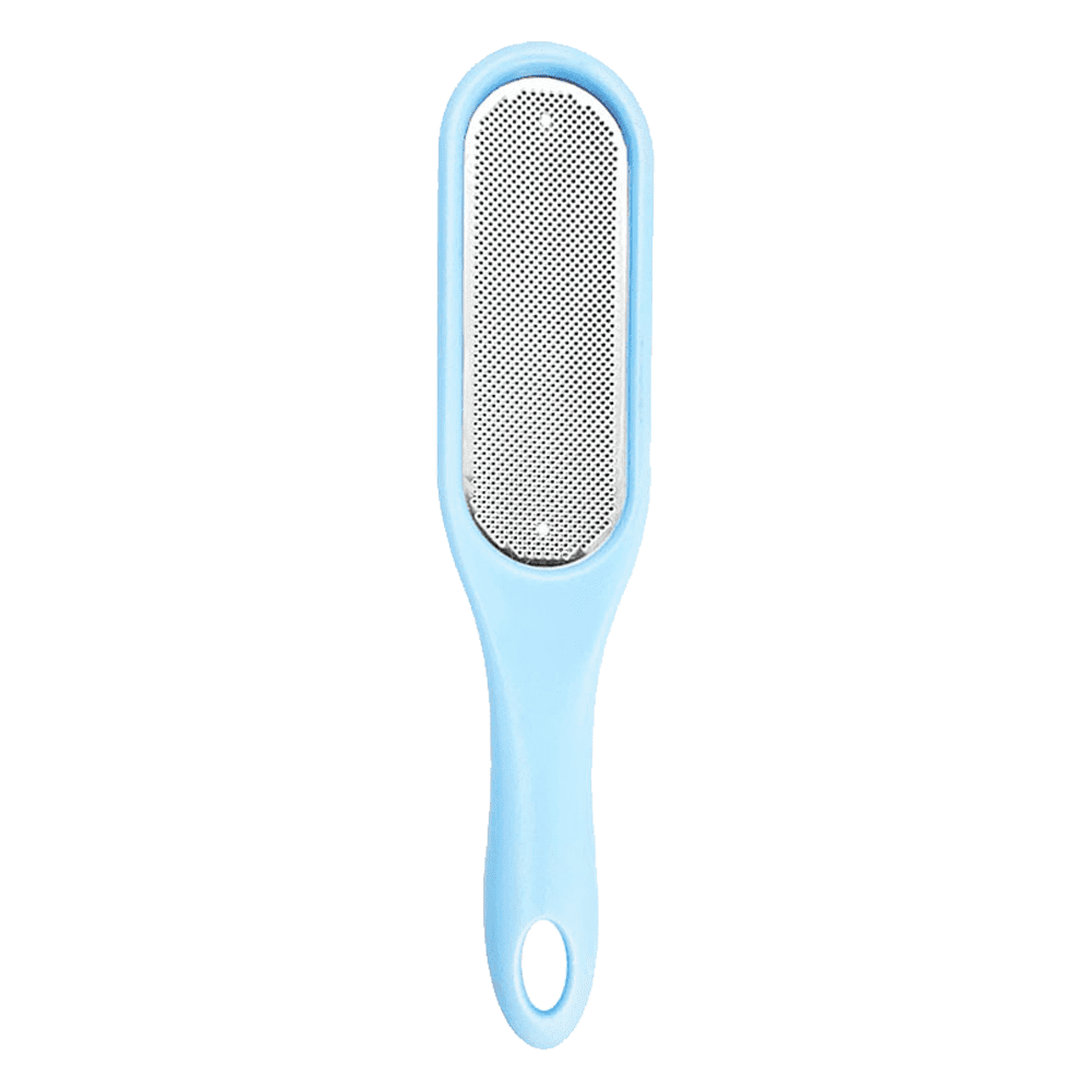 InfantLY Bright Foot Heel Callus Remover Feet Dead Skin Removal Skin Care  Tool Plastic Portable Pedicure Rasp, Blue
