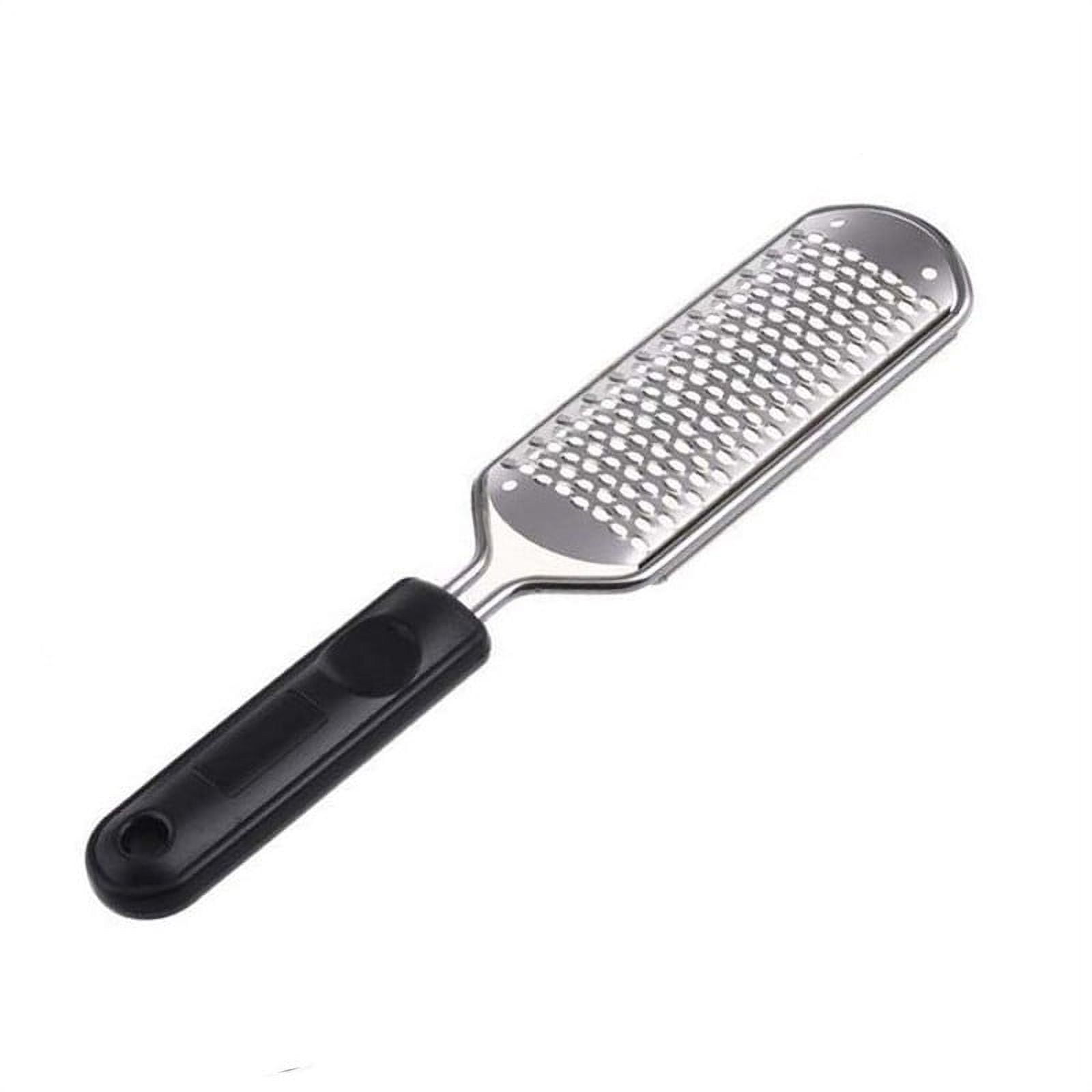 Foot Scrubber Files for Callus Remover - 34 Rows 442 Micro Blades Capularsh  Professional Stainless Steel Foot File for Pedicure to Removes Hard Skin  Corns for Dry and Wet Feet Black