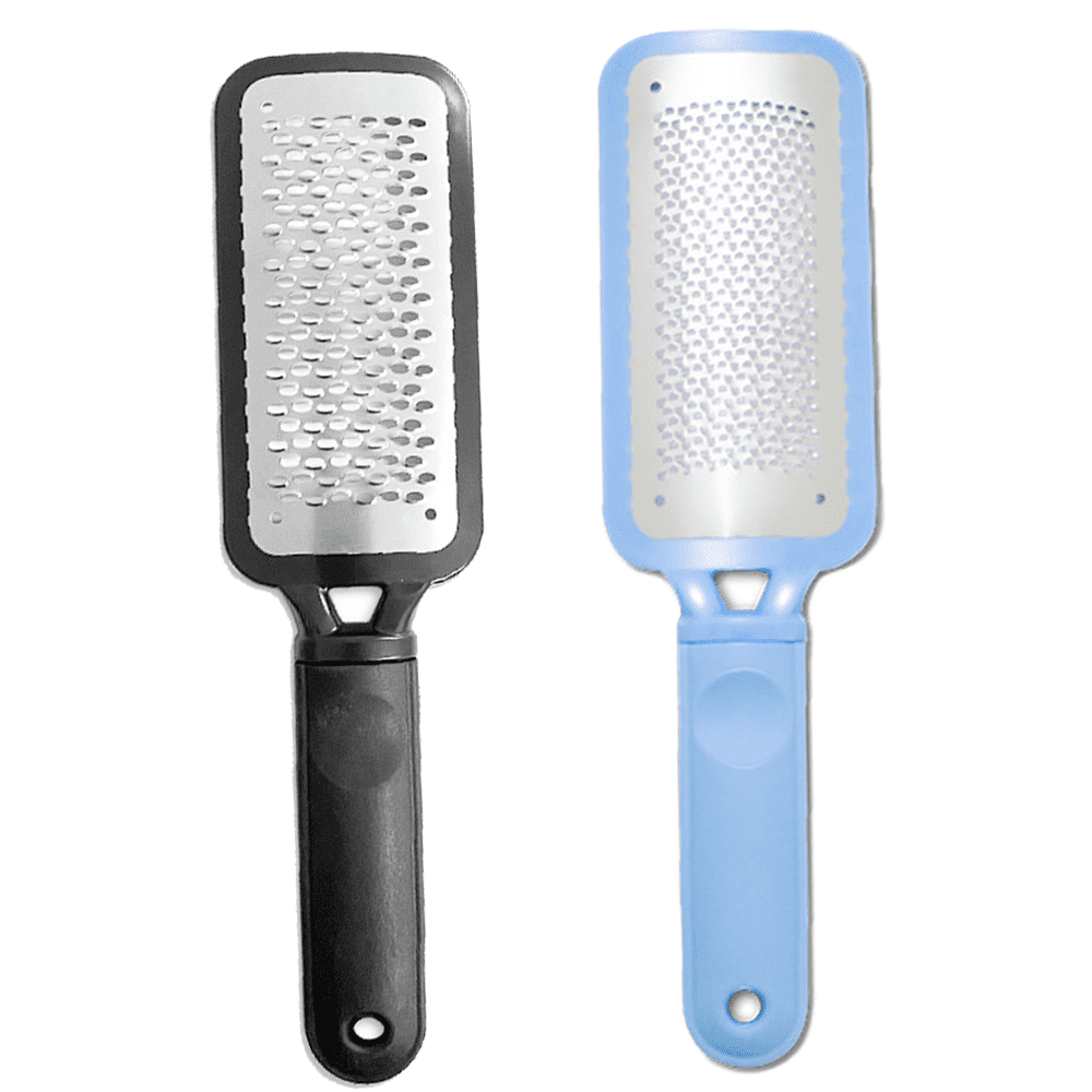  Pedicure Foot File - 2Pcs Stainless Steel Colossal
