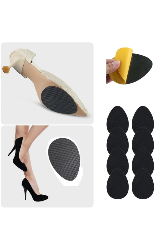 Foot GADEBAO Self Sole Sticker Protector Silicone Shoe Grips for High Heels Odorless 8 Pcs Pack 8PCS