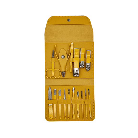 Foot Hand & Nail Care Set by Mariiza (Yellow)