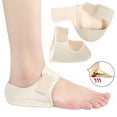 thumbnail image 1 of Foot Heel Cushions Protectors for Plantar Fasciitis - Adjustable Breathable Heel Support Inserts for Dry Heels and Comfort, 1 of 7