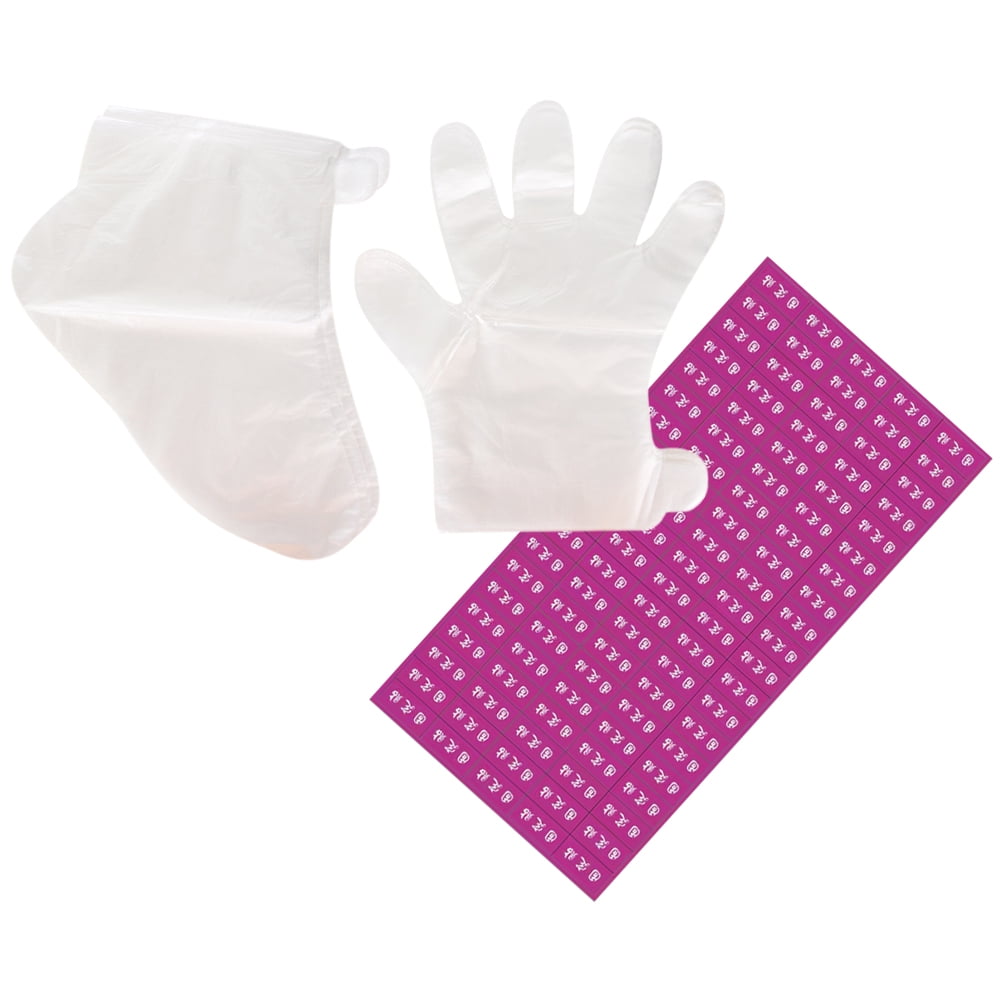 Foot Mask Gloves Paraffin Wax Liners Plastic Bags for Disposable Baths