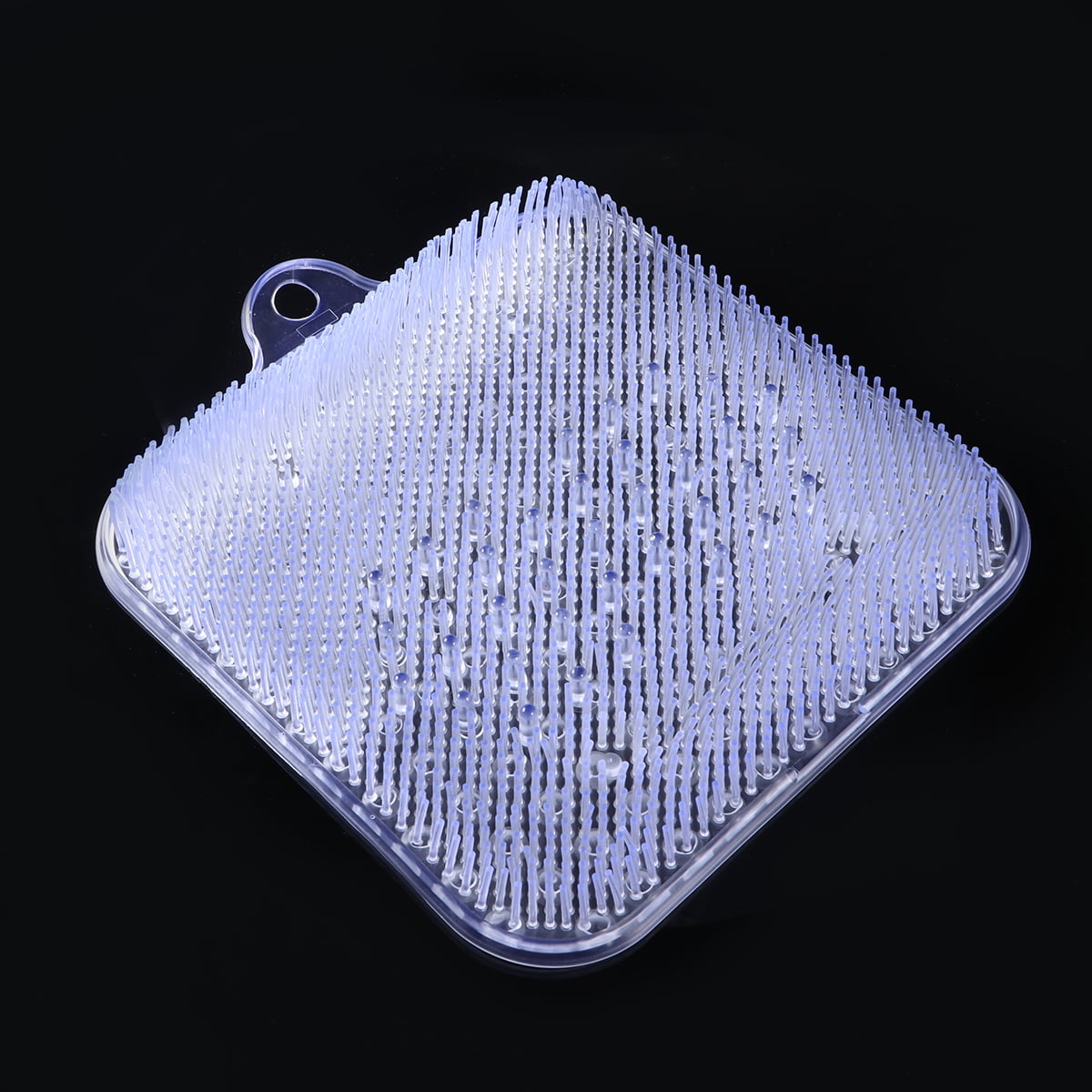 Foot Massage Mat Clear Bath Mat Foot Scrubber with Nonslip Suction Cup