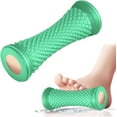 thumbnail image 1 of Foot Massage Roller, Manual Foot Massager Deep Tissue Muscle Massage Tool, Acupressure Trigger Point Therapy Reflexology Tool for Plantar Fasciitis Relief, Neuropathy, Arch Pain, Heel Spurs (Green), 1 of 9
