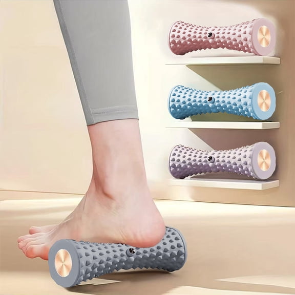 Foot Massage Roller for Plantar Fasciitis Relief, Ergonomic Muscle Roller for Feet, Back, and Legs, Non-Slip Deep Tissue Massager Tool for Physical Therapy & Reflexology