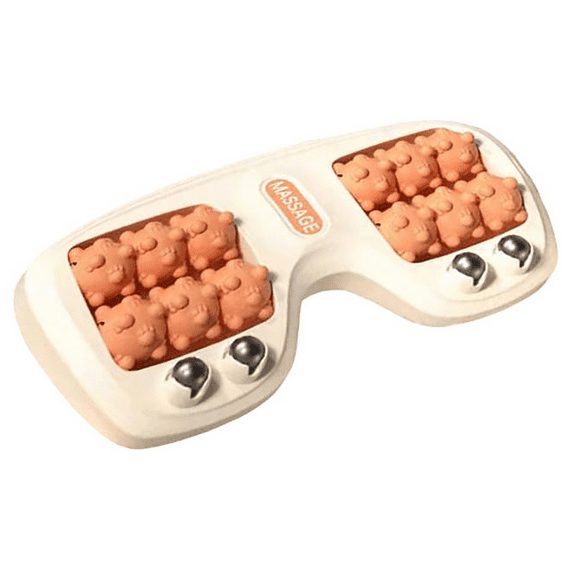 Foot Massage Roller with Acupressure Nodes Ergonomic Design Relieves Plantar Fasciitis Stress and Improves Circulation for Home Office Use