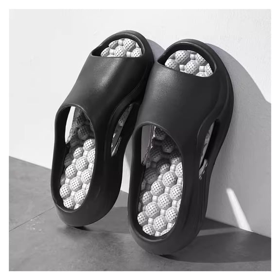 Foot Massage Slippers Slides Sandals Shoes,Reflexology Sandals Shower Shoes Non-Slip Quick Drying Sliders for Pool Beach Indoor Outdoor