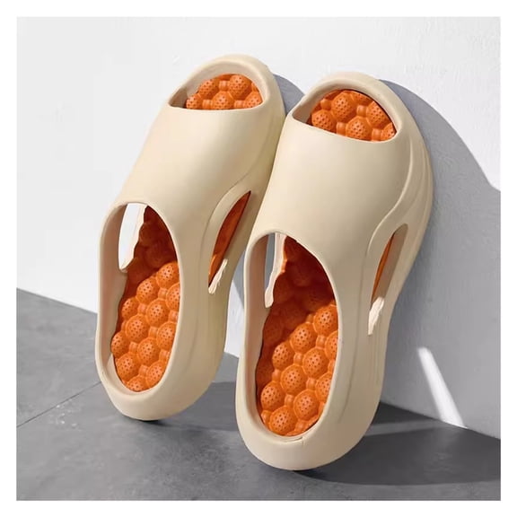 Foot Massage Slippers Slides Sandals Shoes,Reflexology Sandals Shower Shoes Non-Slip Quick Drying Sliders for Pool Beach Indoor Outdoor