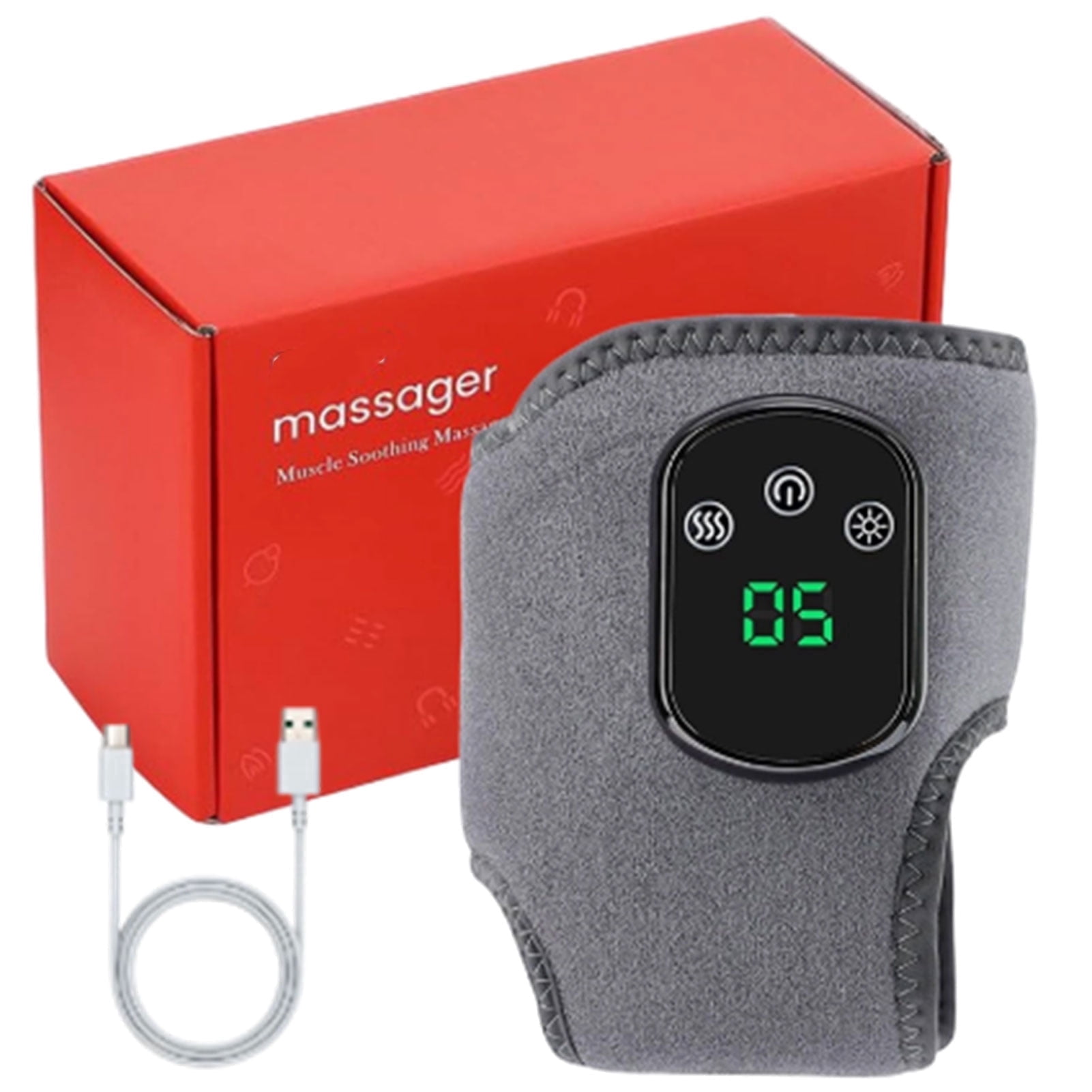 Foot Massager, 2026 Upgraded Foot Renew Triple Method Massager with 3-Speed Vibration & 5-Temperature Settings