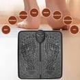 thumbnail image 1 of Foot Massager under $5! Cagogo Smart Foot Acupuncture Massage Mat, EMS Electrical Stimulation Foot Pad, Circulation Improver for Pain Relief, Portable Foldable Mat for Home Office Use, 1 of 7