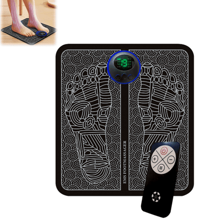 Foot Massager, 8 Massage Modes, Smart Auto Power-Off & Safety Features, 19 Intensity Levels, Remote Control, Relaxes Muscles(wwx)