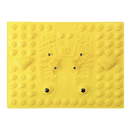 Foot Massager Foot Mat Acupressure Foot Mat Foot Rug Yellow