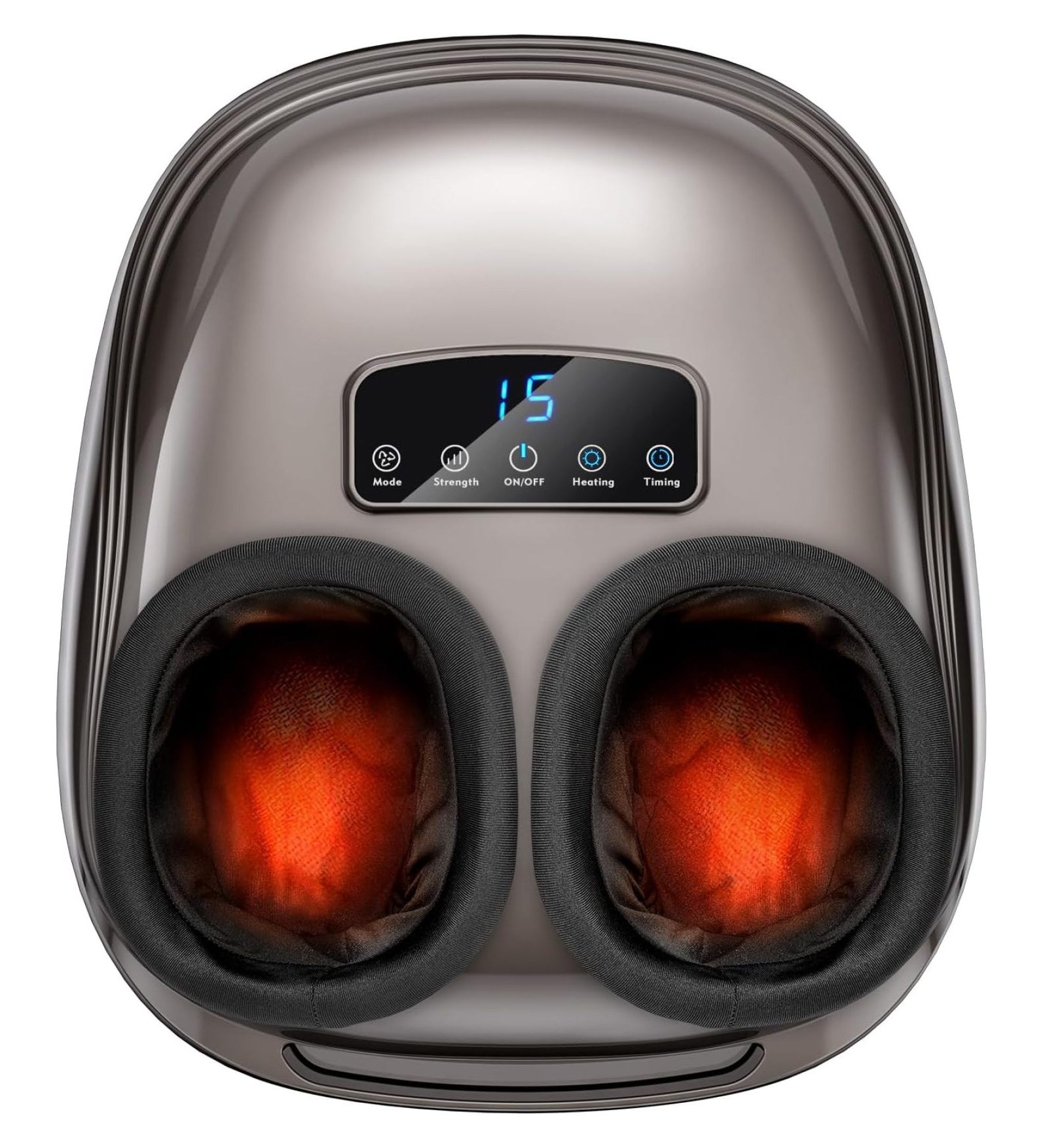 Foot Massager Machine, Deep Kneading Shiatsu Feet Massager with Heat