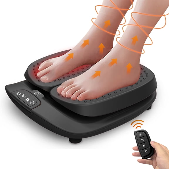 Snailax Foot Massager with Vibration & Heat for Pain Relief, Remote Control