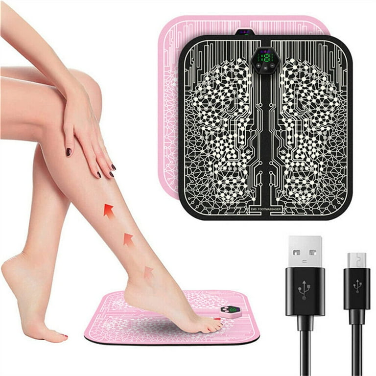 Foot Massager Mat Pulse Acupoints Stimulator Vibration Massage Pad USB  Tools