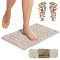thumbnail image 1 of Foot Massager Mat | Relieve Foot Pain Plantar Fasciitis Heel Arch Pain & Stress - Travel Reflexology Mat, 1 of 6