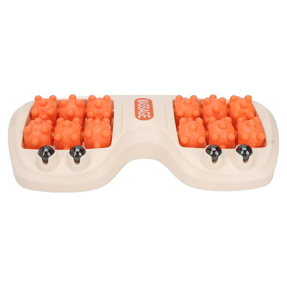 Foot Massager for Plantar Fasciitis，Dual Foot Roller Massager, Foot Massager Rollers, Foot Roller Tool, Massage Tool for Plantar Fasciitis Relief Acupressure Deep Relaxation, Orange