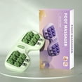 thumbnail image 1 of Foot Massager Roller for Plantar Fasciitis Relief, Portable Double Foot Massage Roller, Promotes Relaxation, and Improved Circulation, 1 of 5