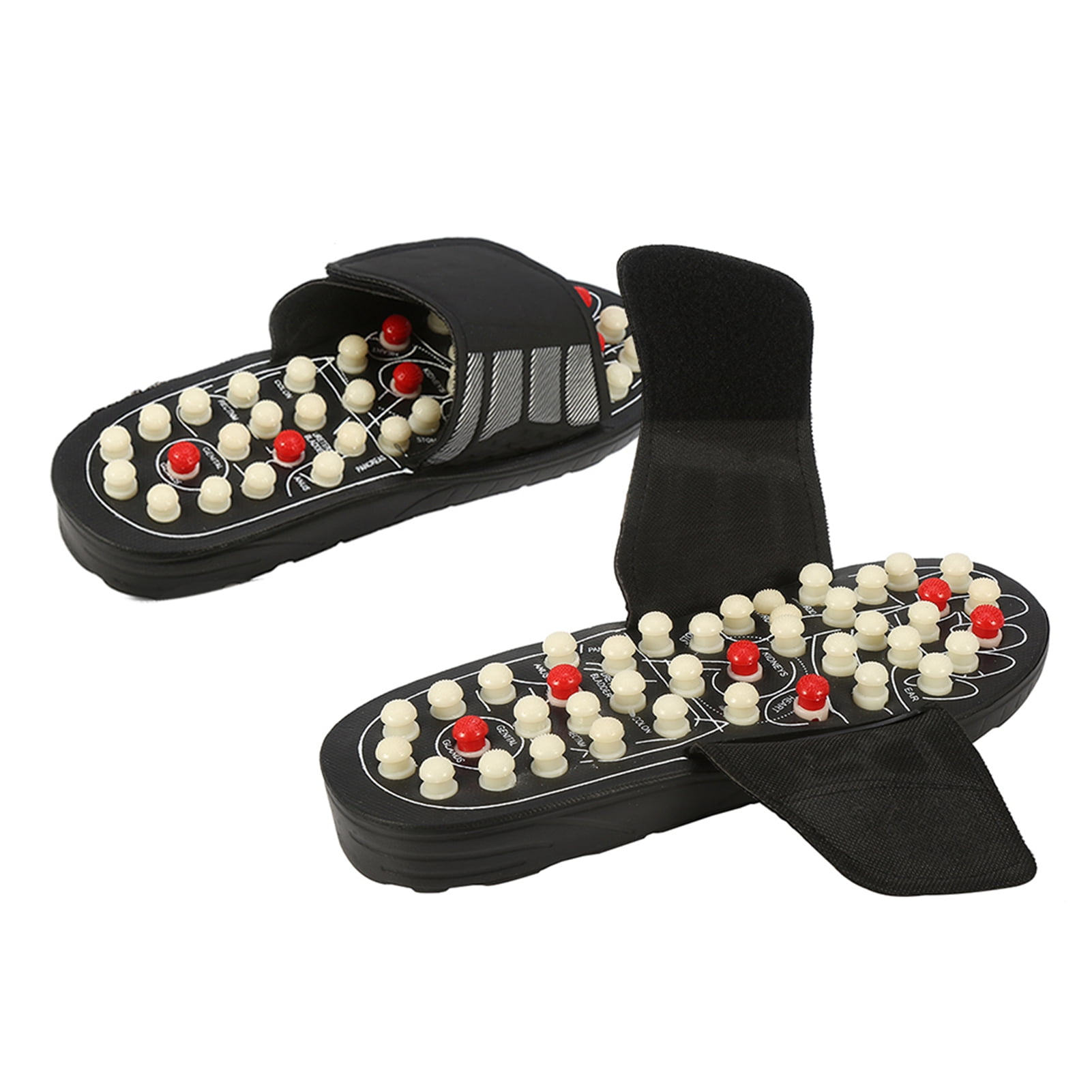 Acupressure Massage Slippers Reflexology Therapy Shoes Plantar Fasciitis Slippers Massager For - View #7