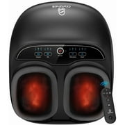 Foot Massager with Heat, Comfier Shiatsu Foot Massage Machine with Remote for Relax up to Size 13, Black, Father's Day Gifts