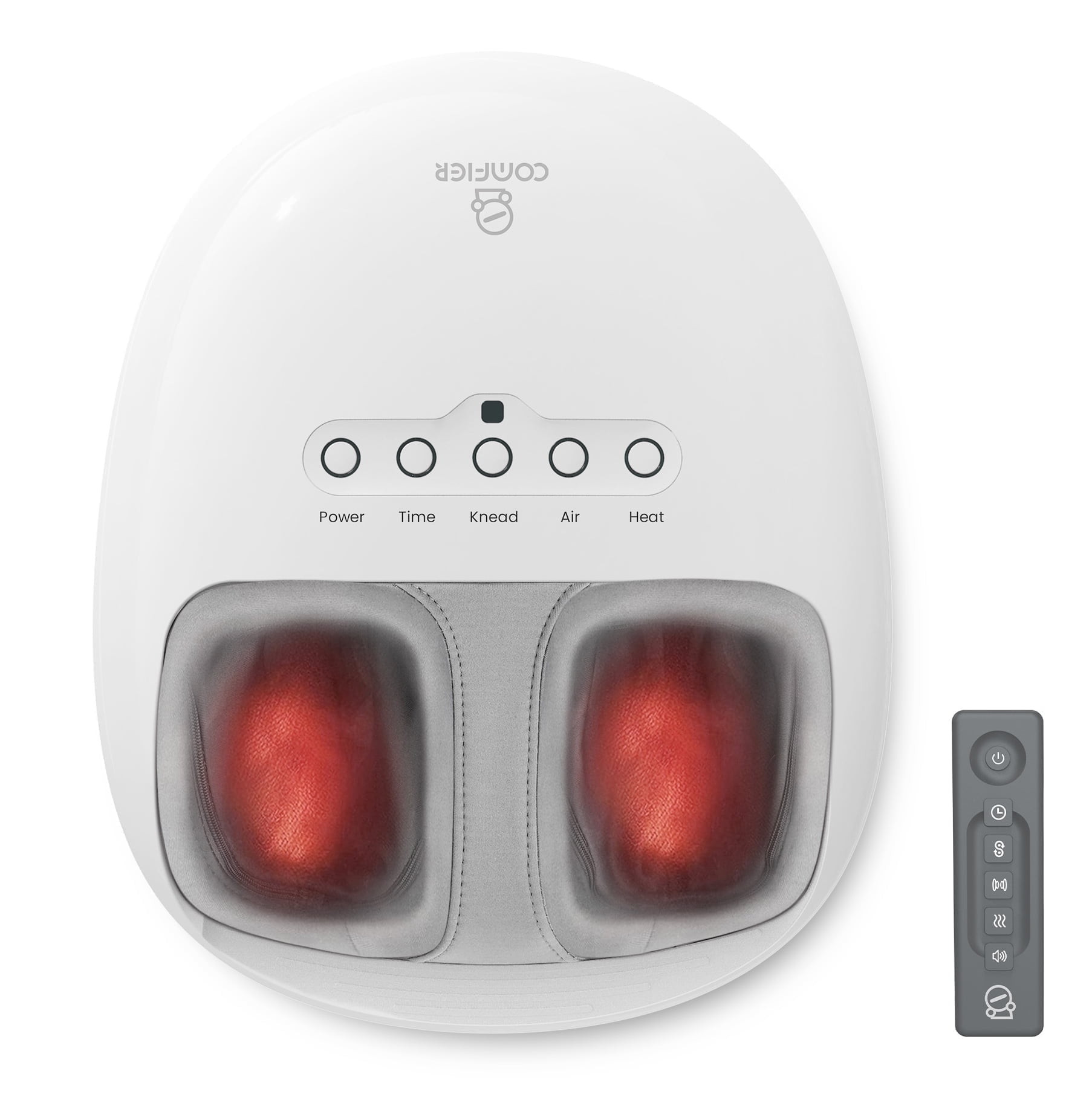 洋楽 maditations Comfier Foot Massager with Heat, Shiatsu Kneading, Vibration