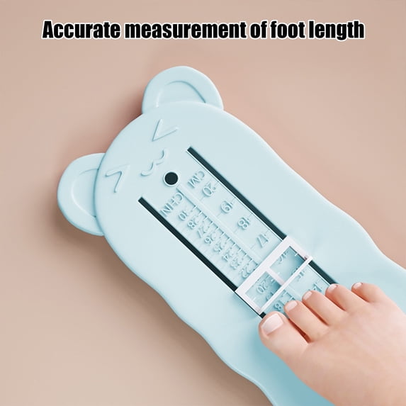 Foot Measurement Device Kids Foot Length Measure Gauge Baby Foot Measuring Ruler Adjustable Shoe Sizer Measurement Tool