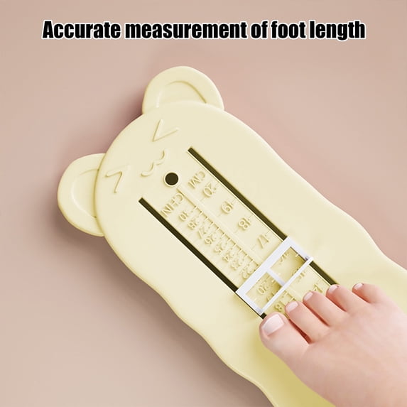 Foot Measurement Device Kids Foot Length Measure Gauge Baby Foot Measuring Ruler Adjustable Shoe Sizer Measurement Tool