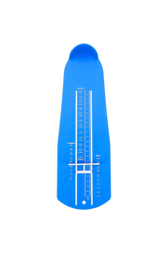 Foot Measuring Ruler for Adults & Kids, Accurate Foot Length Gauge with US Shoe Size Chart, Easy-to-Use Foot Size Measurement Tool