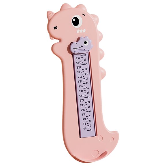 Foot Measuring Gauge, Portable Shoe Sizer Tool for Easy Indoor Use, Toddler Foot Measure for Shoe Size, Baby Kids Foot Measuring Device