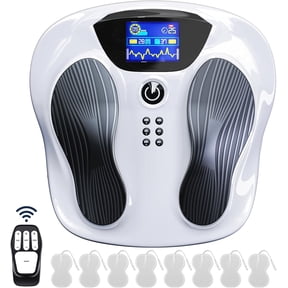 CNV Foot Nerve Muscle Stimulator Pro, TENS & EMS Foot Massager for Neuropathy, Circulation and Body Pain Relief, Electric Feet Legs Blood Circulation Machine, FSA or HSA Eligible