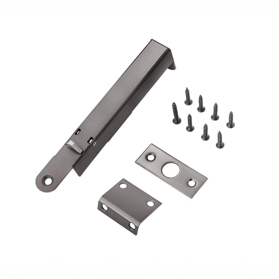 Foot-Operated Door Stop for Indoor and Outdoor Doors, Stainless Steel Non-Slip Door Holder with Rubber Head, Suitable for Home Office Balcony Use（Gray）