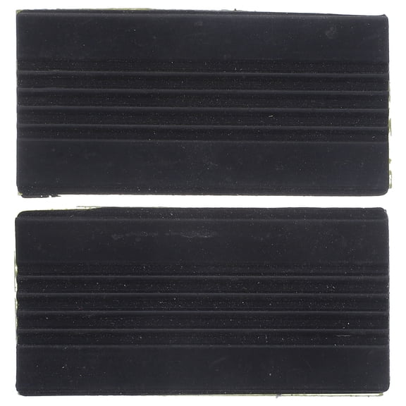 Foot Pad Jazz Drum Pedal Guards Support Bass Non-slip Rubber Floor Mat Kit