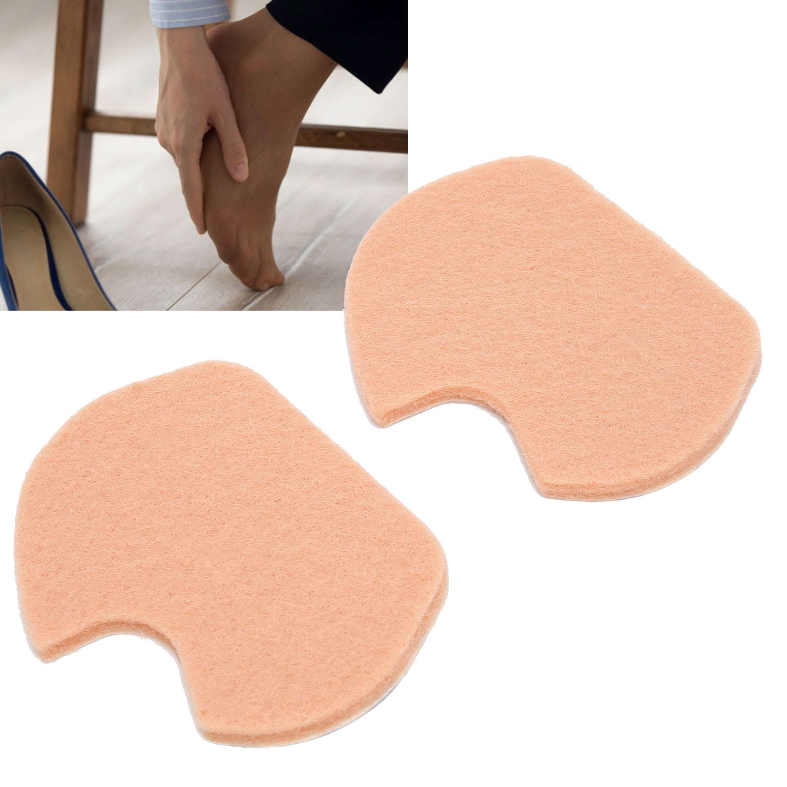 Foot Pads,1 Felt Callus Pads Calluses From Rubbing On Shoes Reduce Foot
