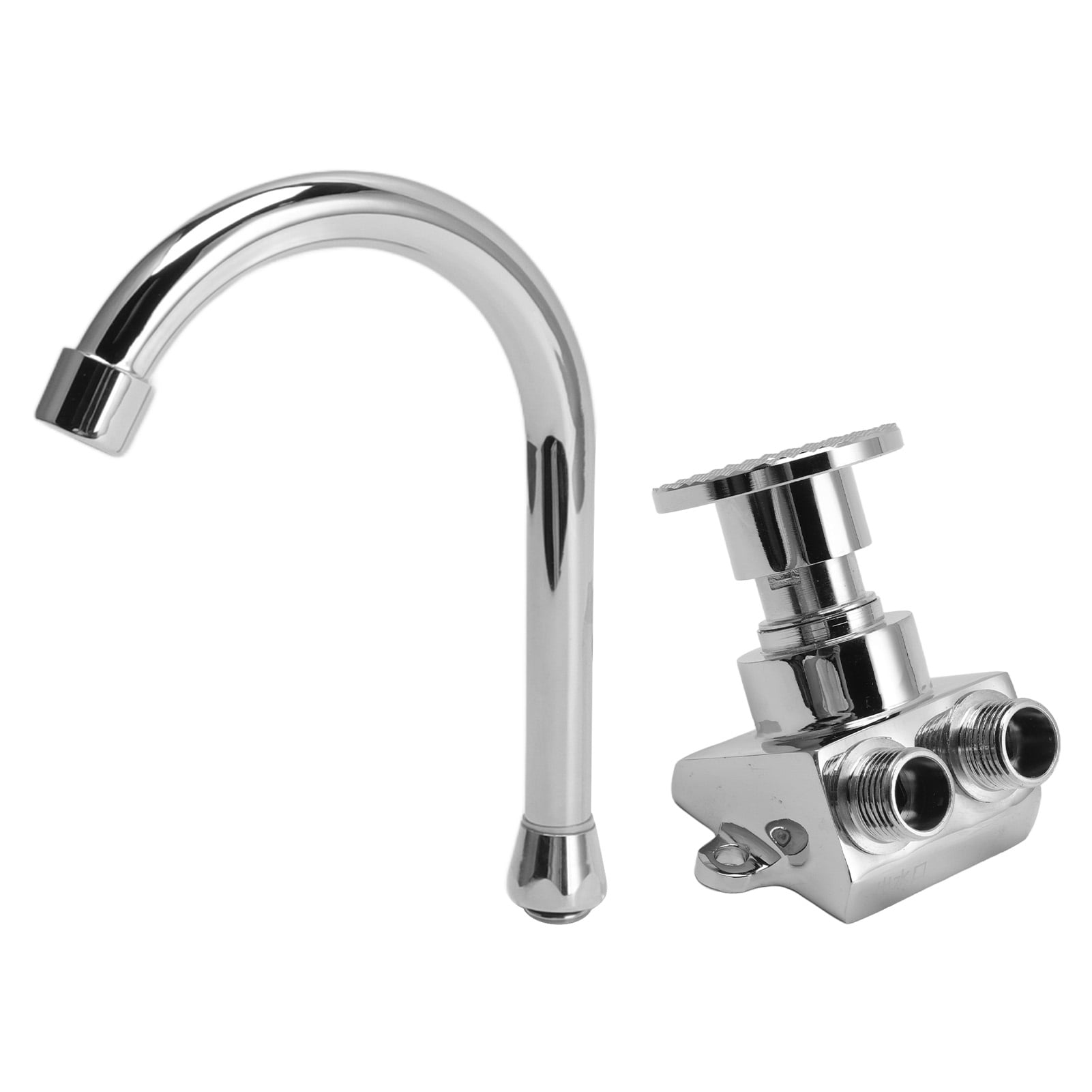 Foot Pedal Basin Faucet, Easy To Install Clean Hygienic Floor Mounted