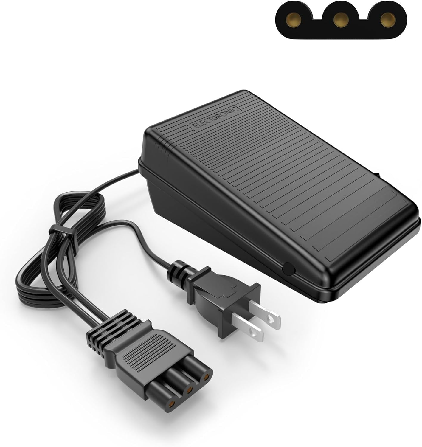 Foot Pedal Power Cord Replacement for Janome Sewing Machine Compatible with Janome 033770217 hd1000 hd3000 128 2212 7318 7933 3434d Kenmore 385.12318990 385.16221300 385.12908 384 385 1802400